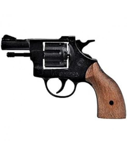 Pistola SCACCIACANI, A Salve, Bruni Olympic 6MM GUANCETTE Legno 