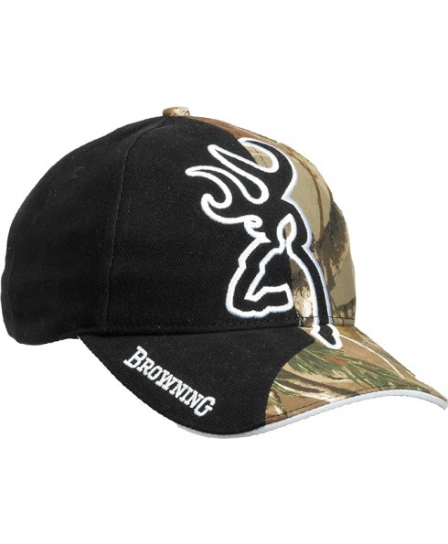 Browning 308204211 Cappellino Berretto, Unisex – Adulto, Nero, Taglia Unica