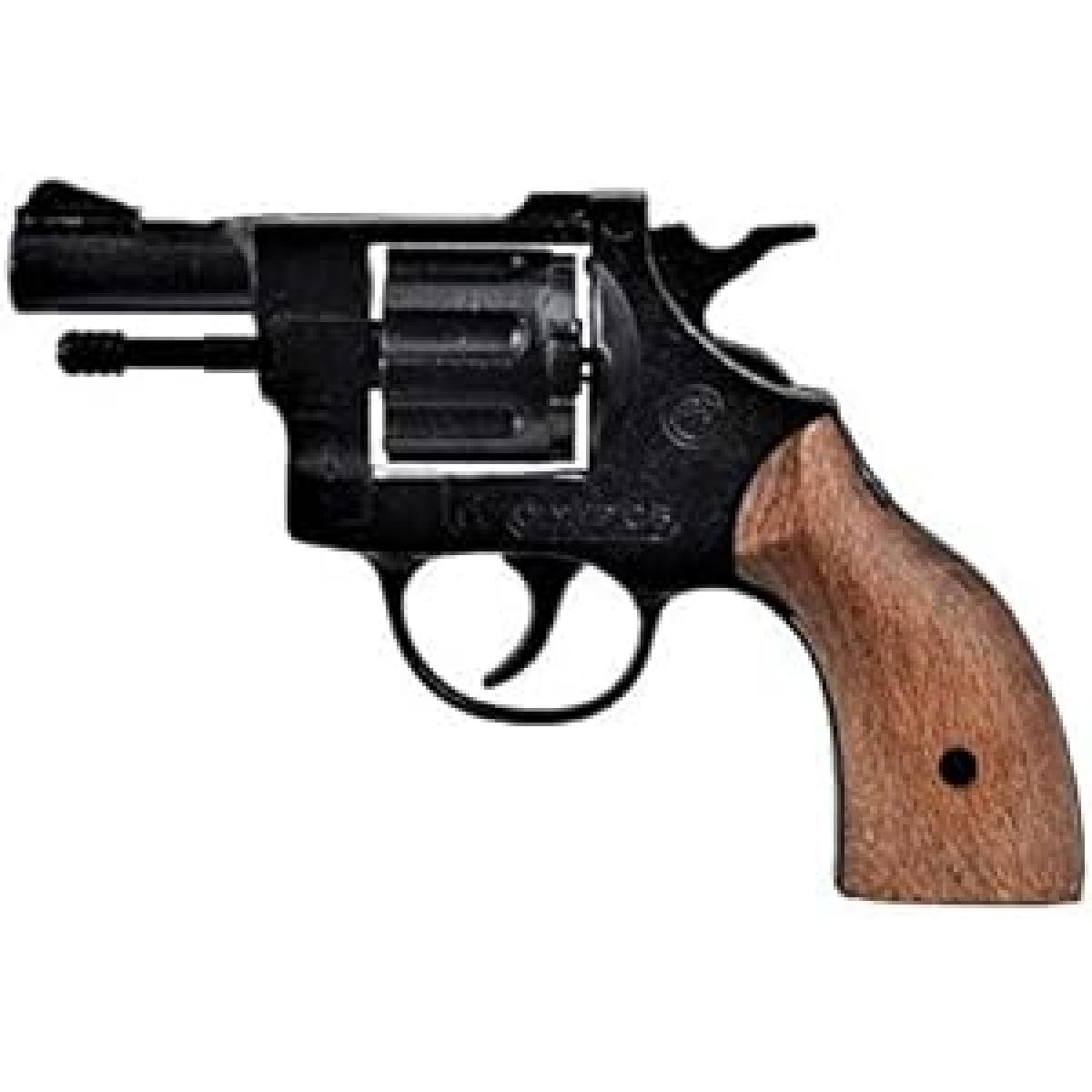 Pistola SCACCIACANI, A Salve, Bruni Olympic 6MM GUANCETTE Legno 