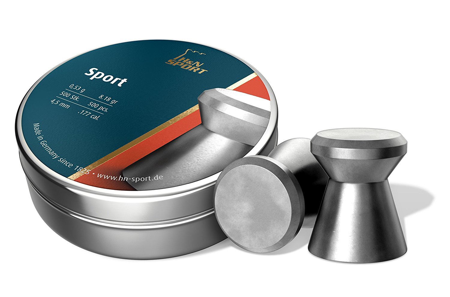 500 Pallini Munizioni Softair Pistola Fucile Aria Compressa Sport 4,5 mm 177 Cal